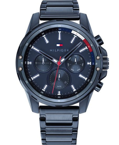 Tommy Hilfiger Men's Watch 1791789 - Classic Stainless Steel Timepiece